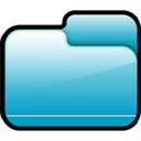 Folder Closed Blue icon